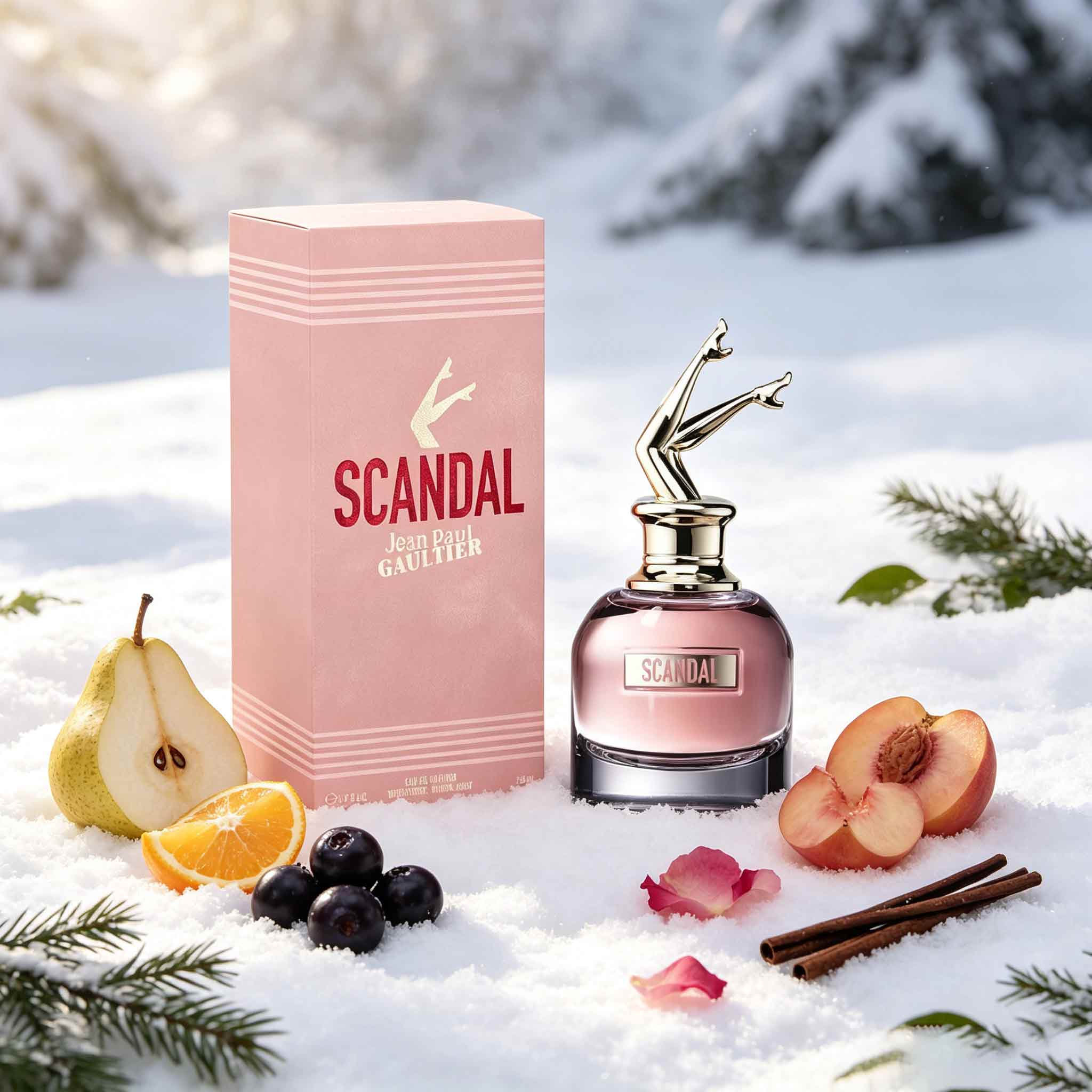 Perfume Fragrance Bottle - Jean Paul Gaultier Scandal Perfume, Creative