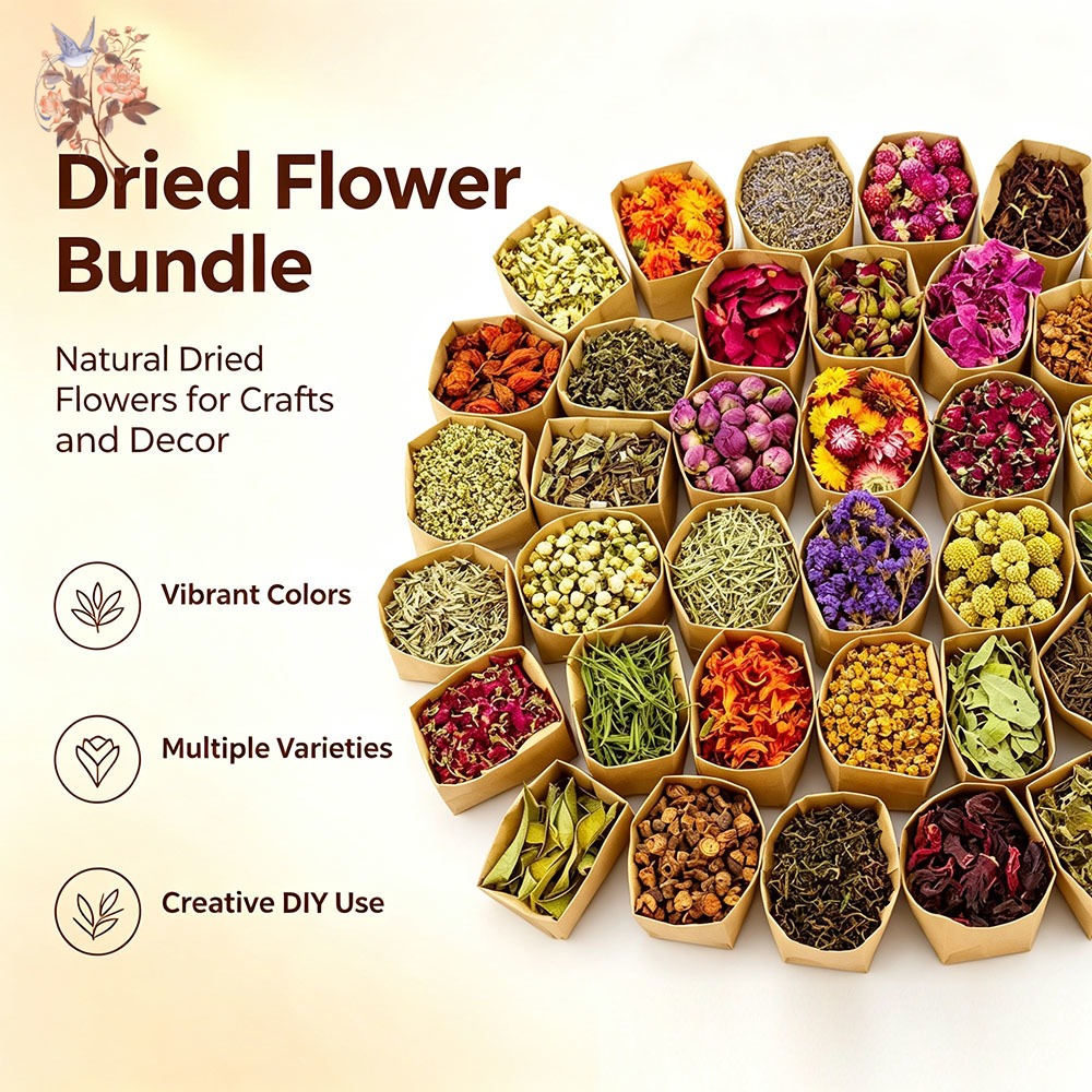 Dried Herbs Kit Flower Botanic - Perfume Fragrance Soap ulasan dan harga