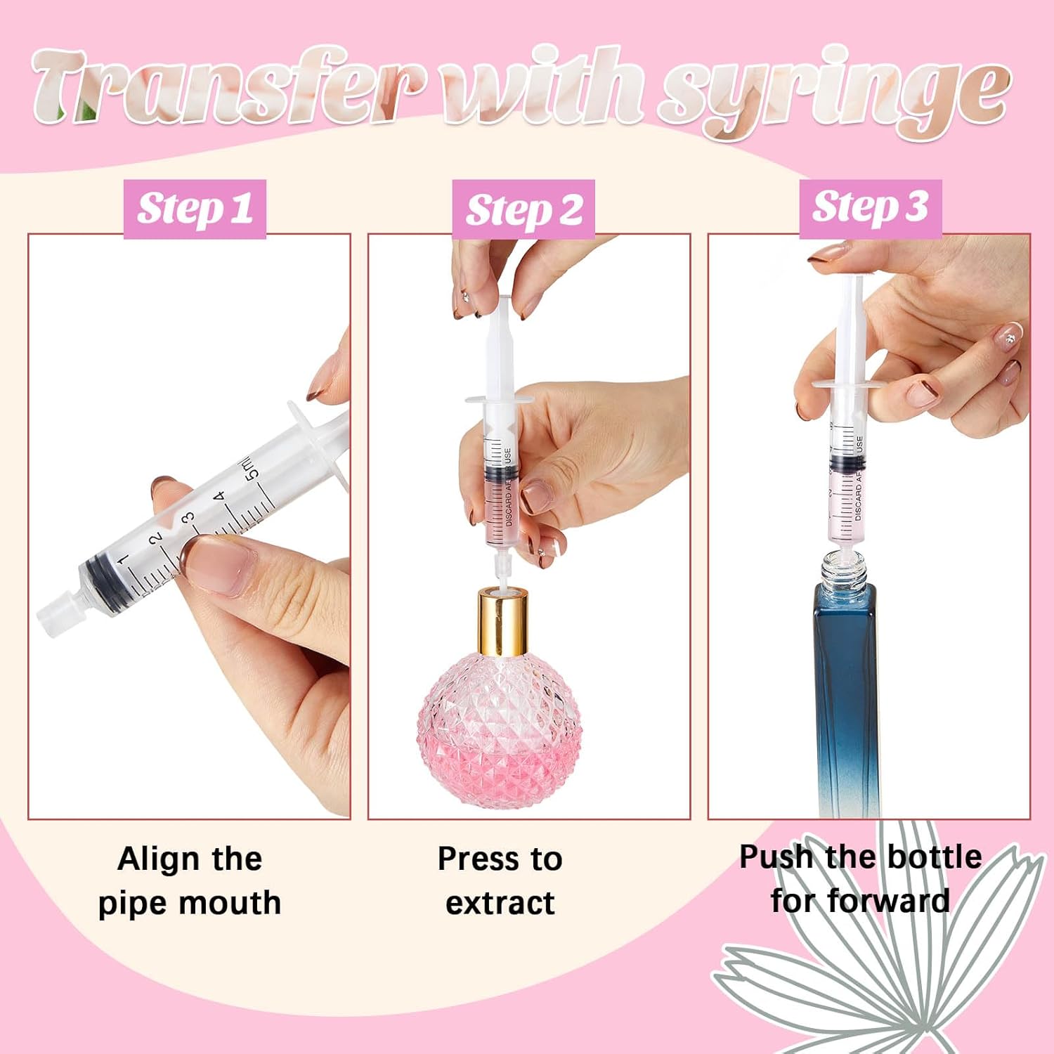 25/50PCS  perfume refill pump  - Perfume Quotes ulasan dan harga