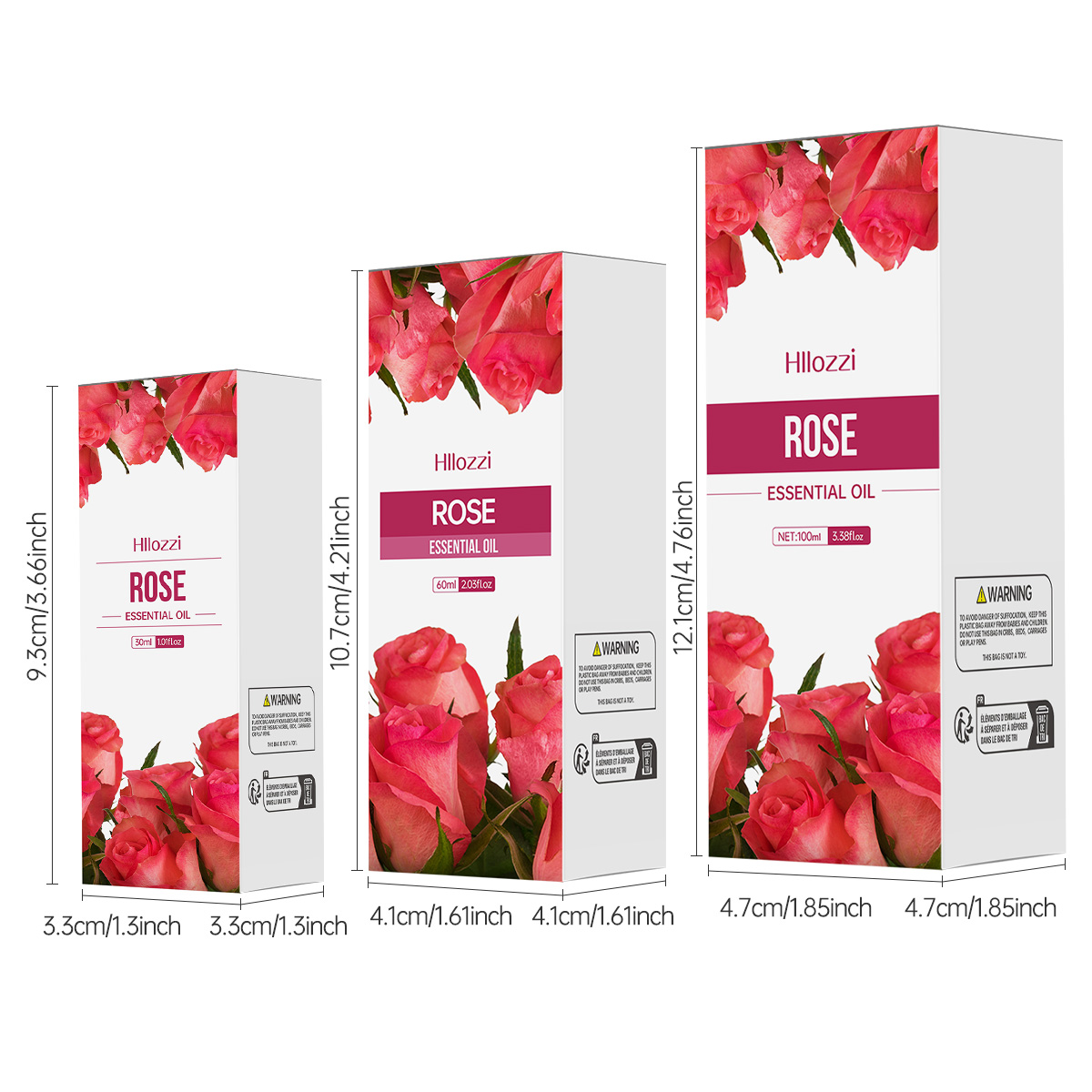 100ml/60ml/30ml rose essential - Perfume Fragrance Moisturizer ulasan dan harga