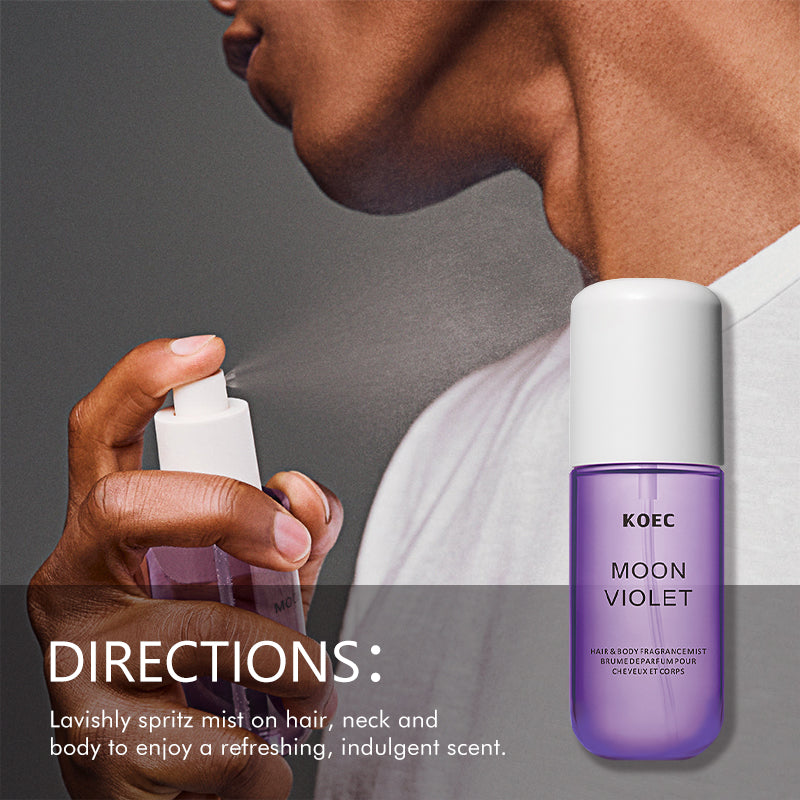 50ml KOEC Moon Violet Purple F - Perfume Fragrance Moisturizer ulasan dan harga