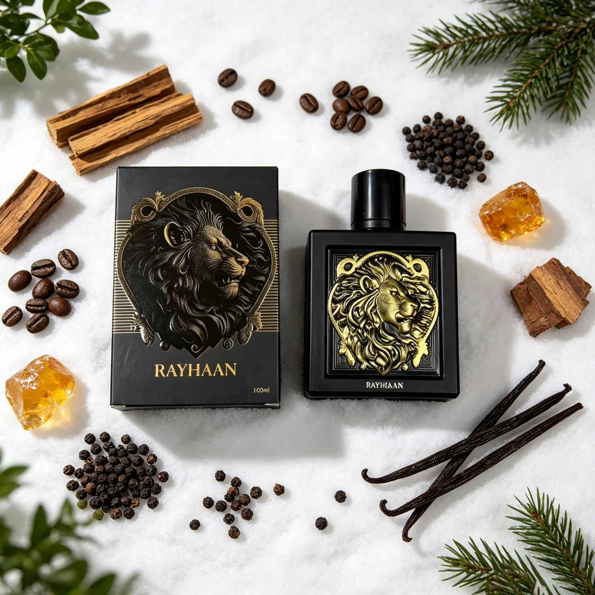 Rayhaan Golden Lion Men’S Perf - Perfume Fragrance Bottle ulasan dan harga