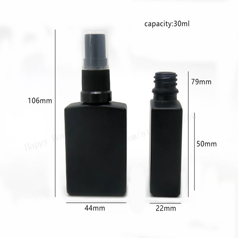 12 x 30ml Frost black  Square  - Perfume X ulasan dan harga