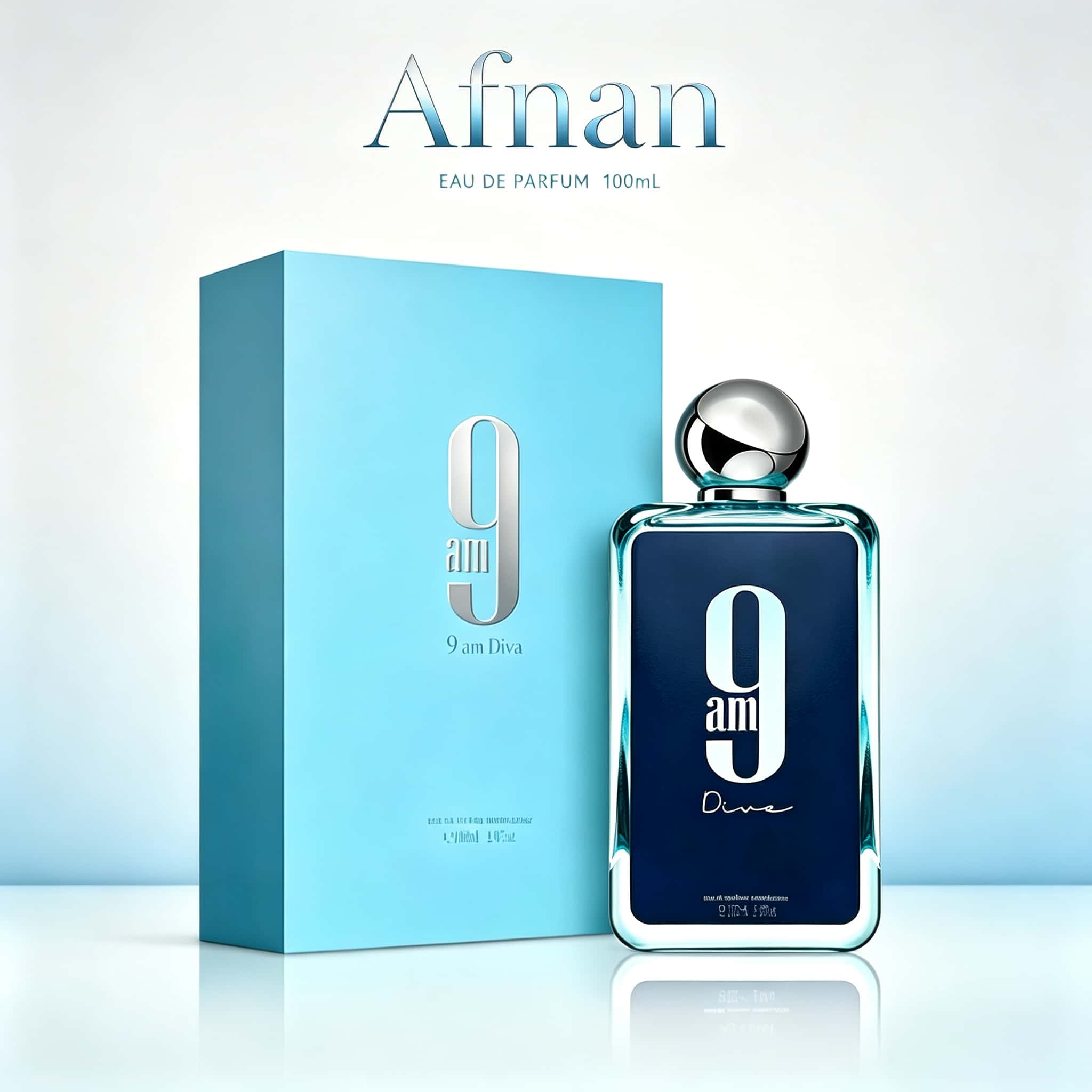 Afnan 9am Diva EDP 100ml Unise - Perfume Fragrance Bottle ulasan dan harga