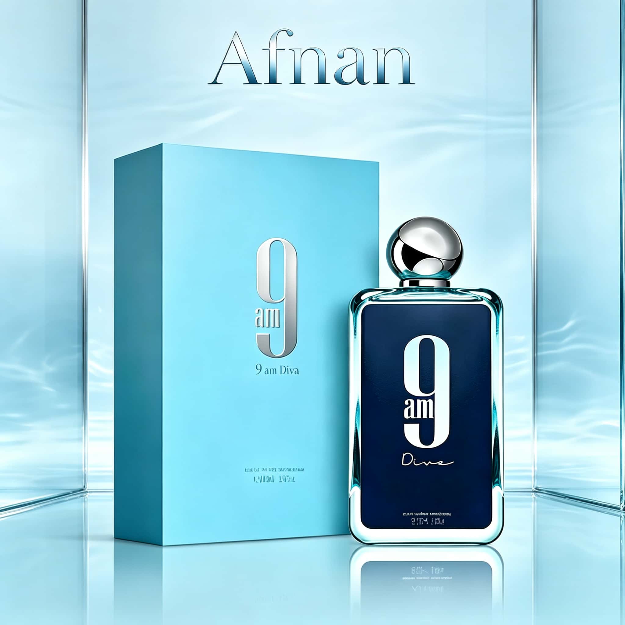 Afnan 9am Diva EDP 100ml Unise - Perfume Fragrance Bottle ulasan dan harga