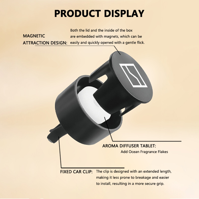 Car Air Outlet Circular Aroma  - Perfume X ulasan dan harga