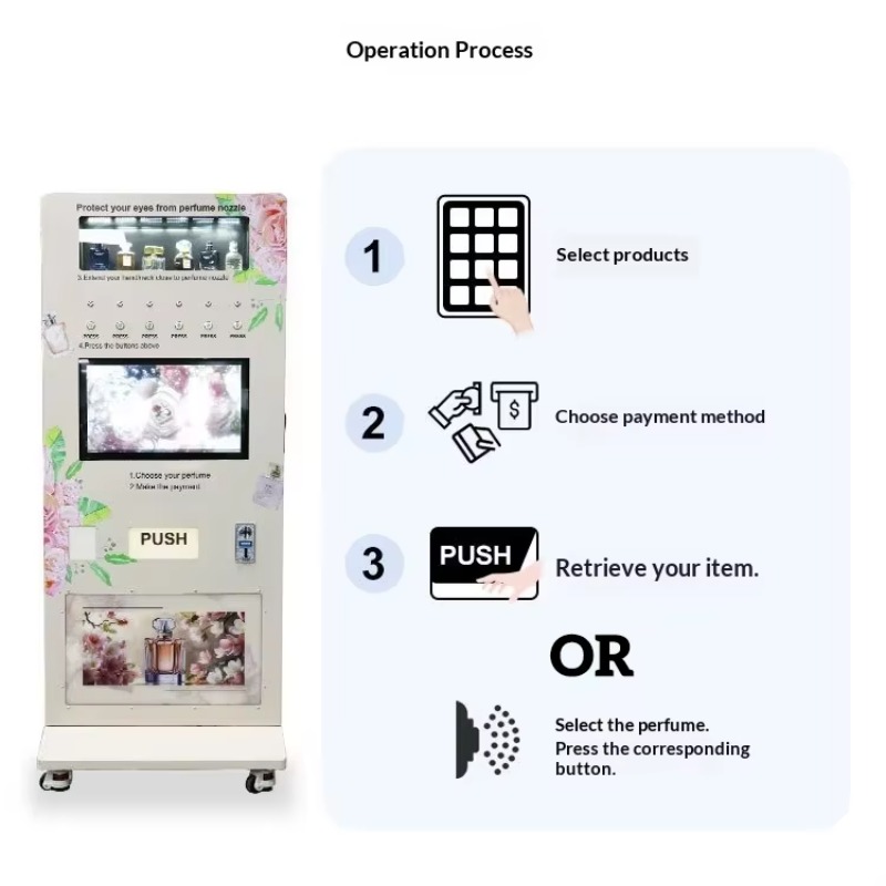Automatic Perfume Vending Mach - Perfume Fragrance Sale ulasan dan harga