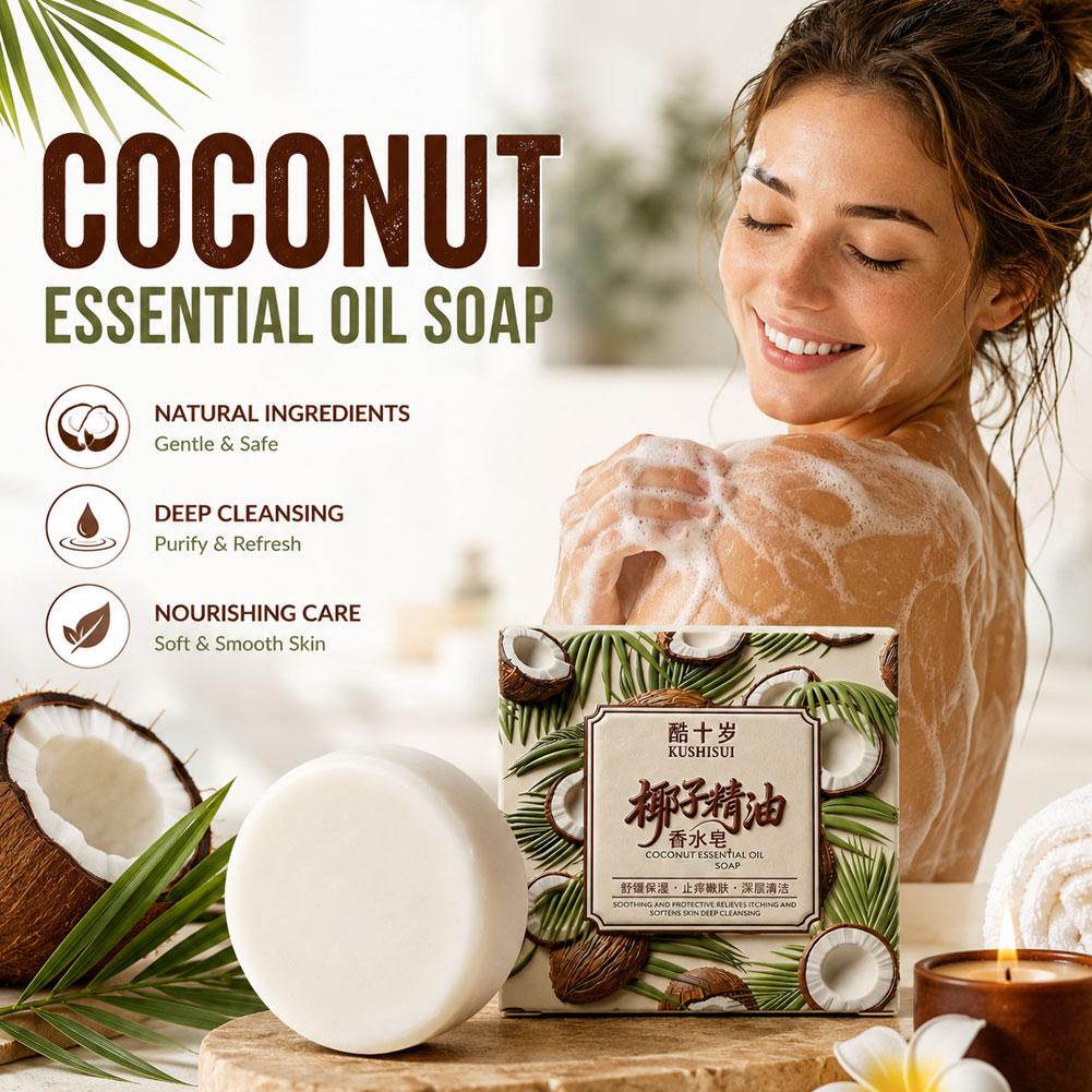 70g Coconut Essential Oil Perf - Perfume Fragrance Moisturizer ulasan dan harga