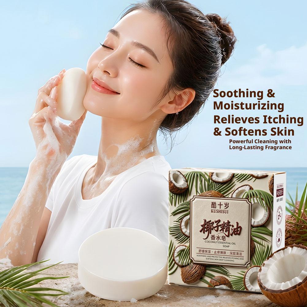 70g Coconut Essential Oil Perf - Perfume Fragrance Moisturizer ulasan dan harga